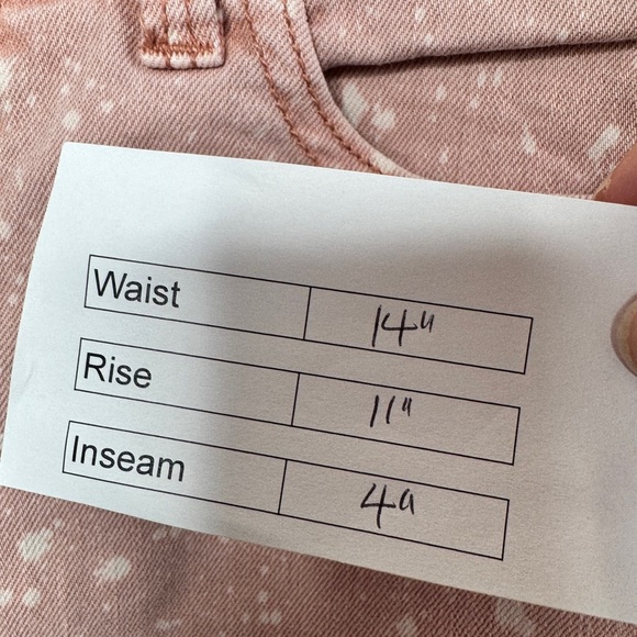 Kate Spade Saturday Speckled Shorts Pink - Picture 10 of 10